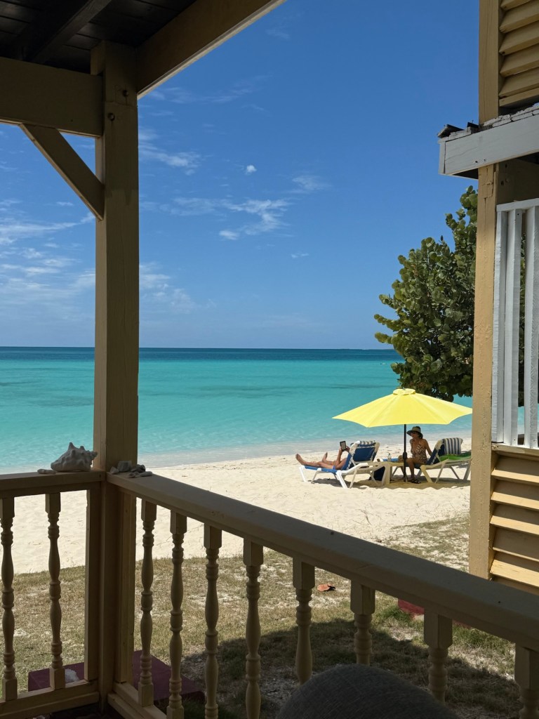 Rendezvous Bay Hotel in Anguilla with tropical landscaping and ocean view