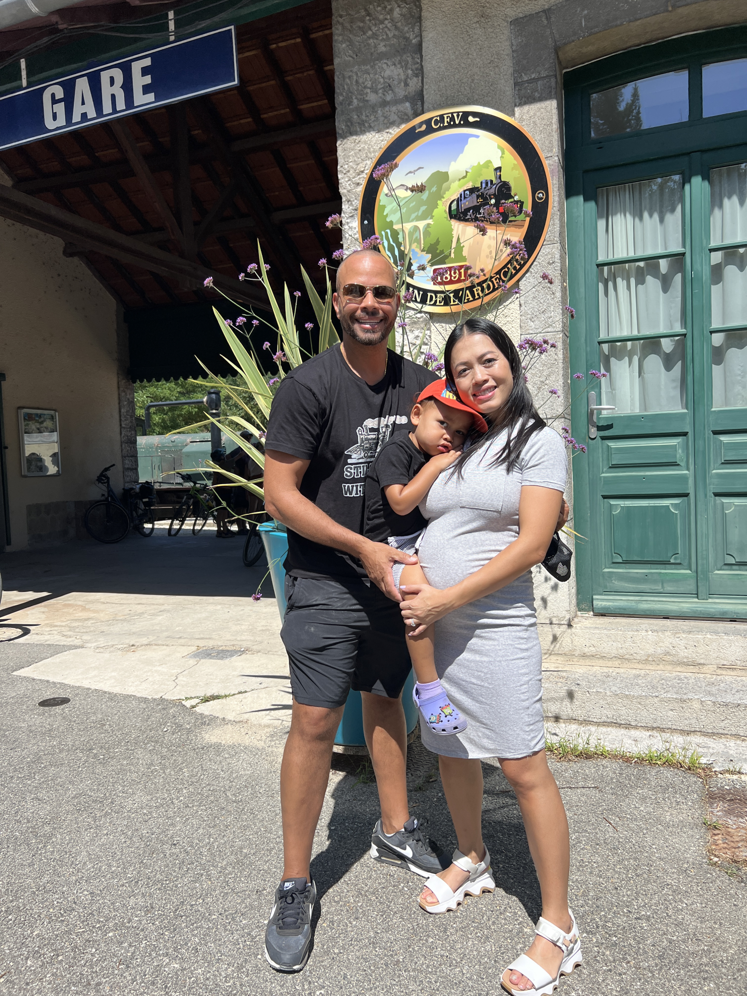 Chemin de Fer du Vivarais - vintage train in Tournon-sur-Rhône
