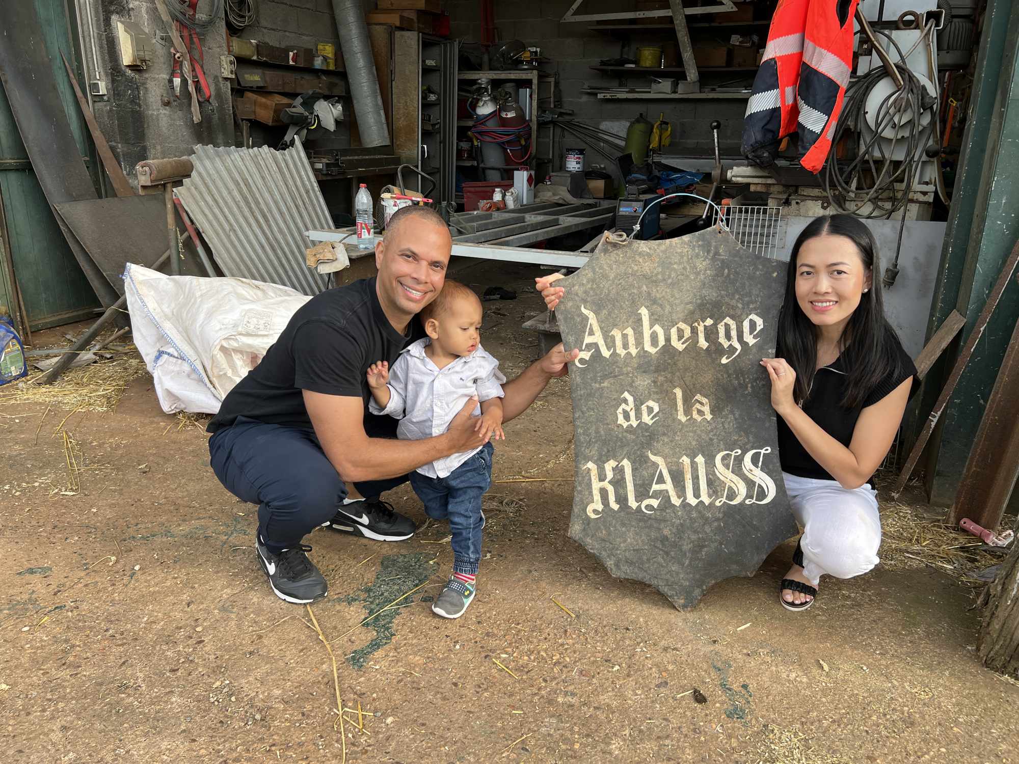 Private farm tour at Auberge de la Klauss, Lorraine